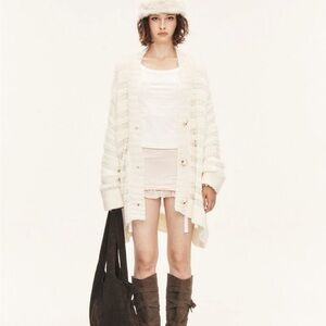 Elegant Cream Cardigan for Women